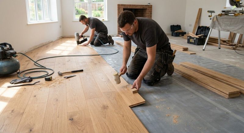 Plank Floor Installation in San Antonio, TX