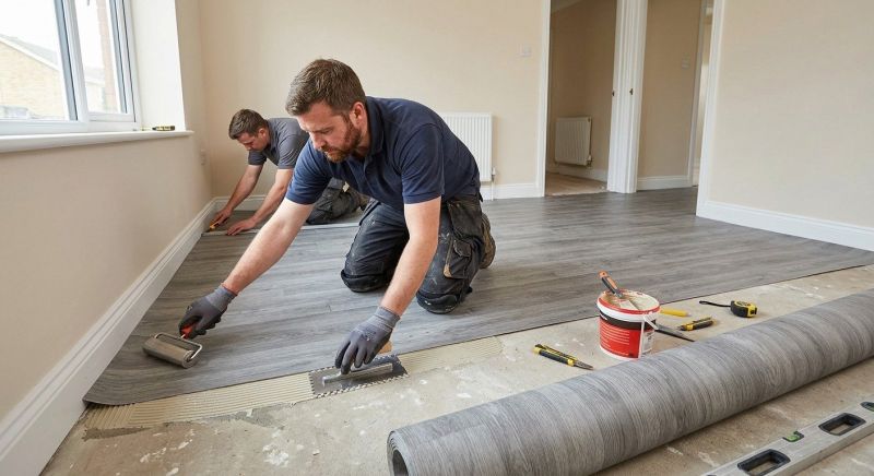 Sheet Flooring Installation in Manassas, VA