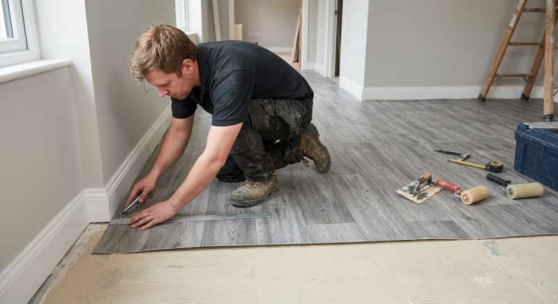 Sheet Linoleum Installation in San Antonio, TX