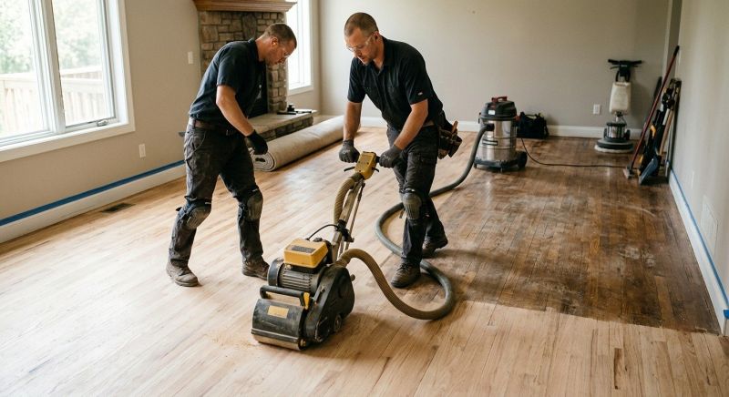 Wood Floor Refinishing in Kansas City, KS